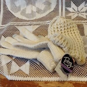 Toby and Me gloves and headband set